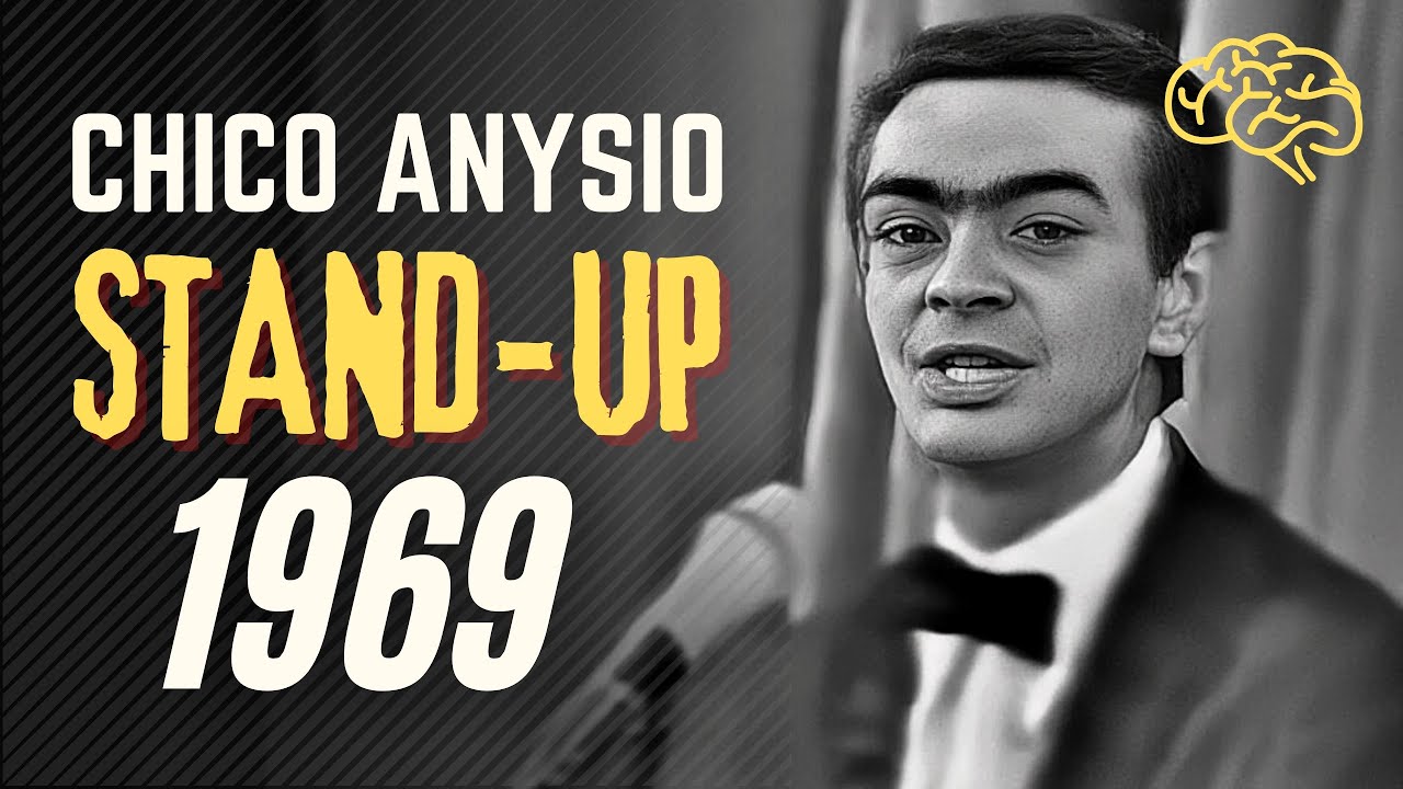 Chico Anysio fazendo Stundup Comedy em 1969