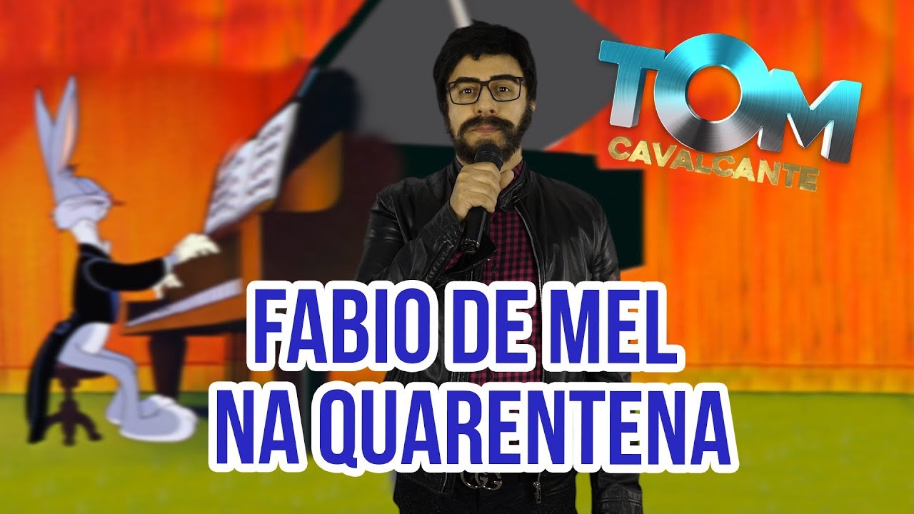 Fabio de Mel na quarentena