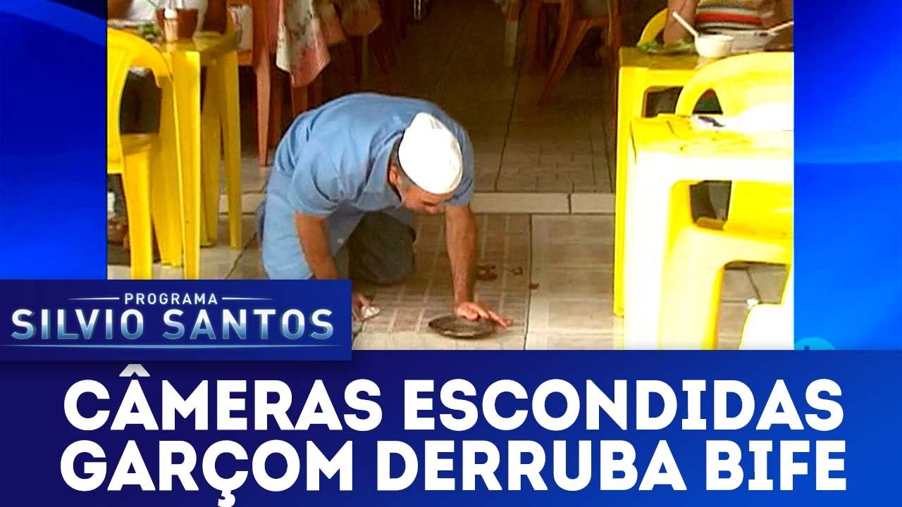 Garçon derruba bife
