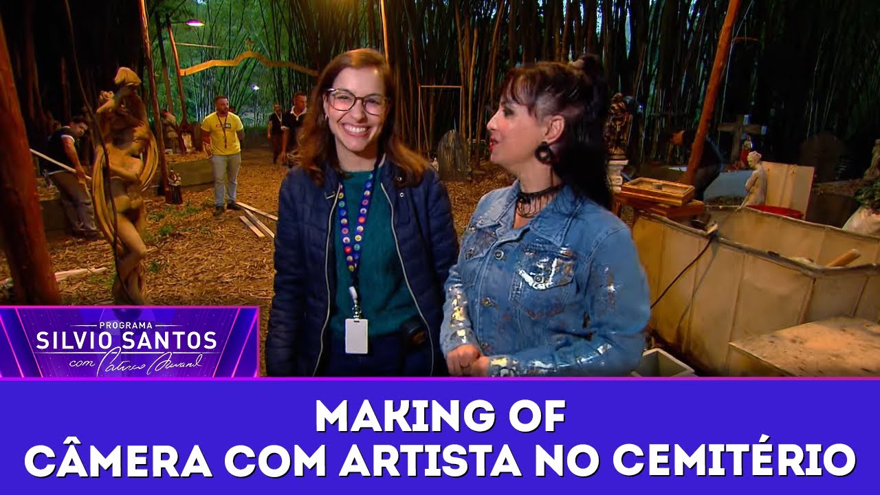 Câmera com Artista no Cemitério